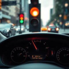 Auto gaśnie przy dojeżdżaniu do świateł – co sprawdzić krok po kroku